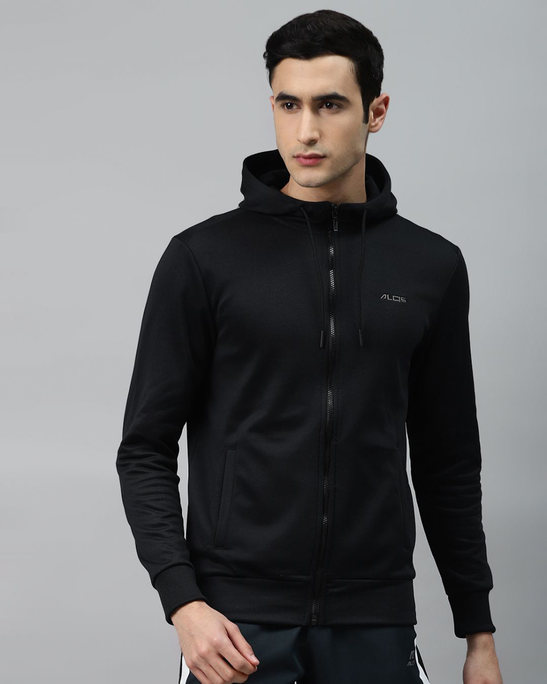 Buy Alcis Men Black Slim Fit Jacket for Men Black Online at Bewakoof