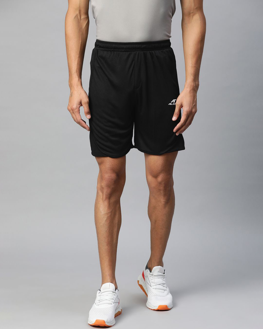 Buy Men's Black Solid Slim Fit Regular 