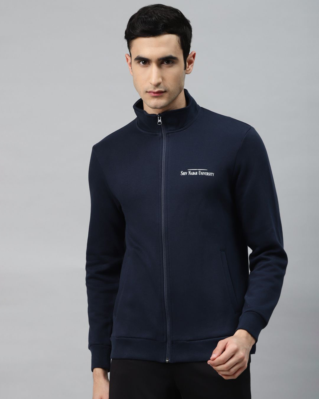 Buy Alcis Men Blue Slim Fit Sweatshirt for Men Blue Online at Bewakoof