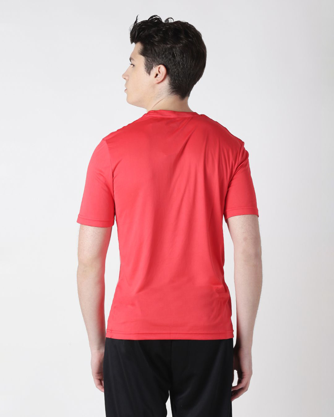 Shop Men's Red Slim Fit T-shirt-Back