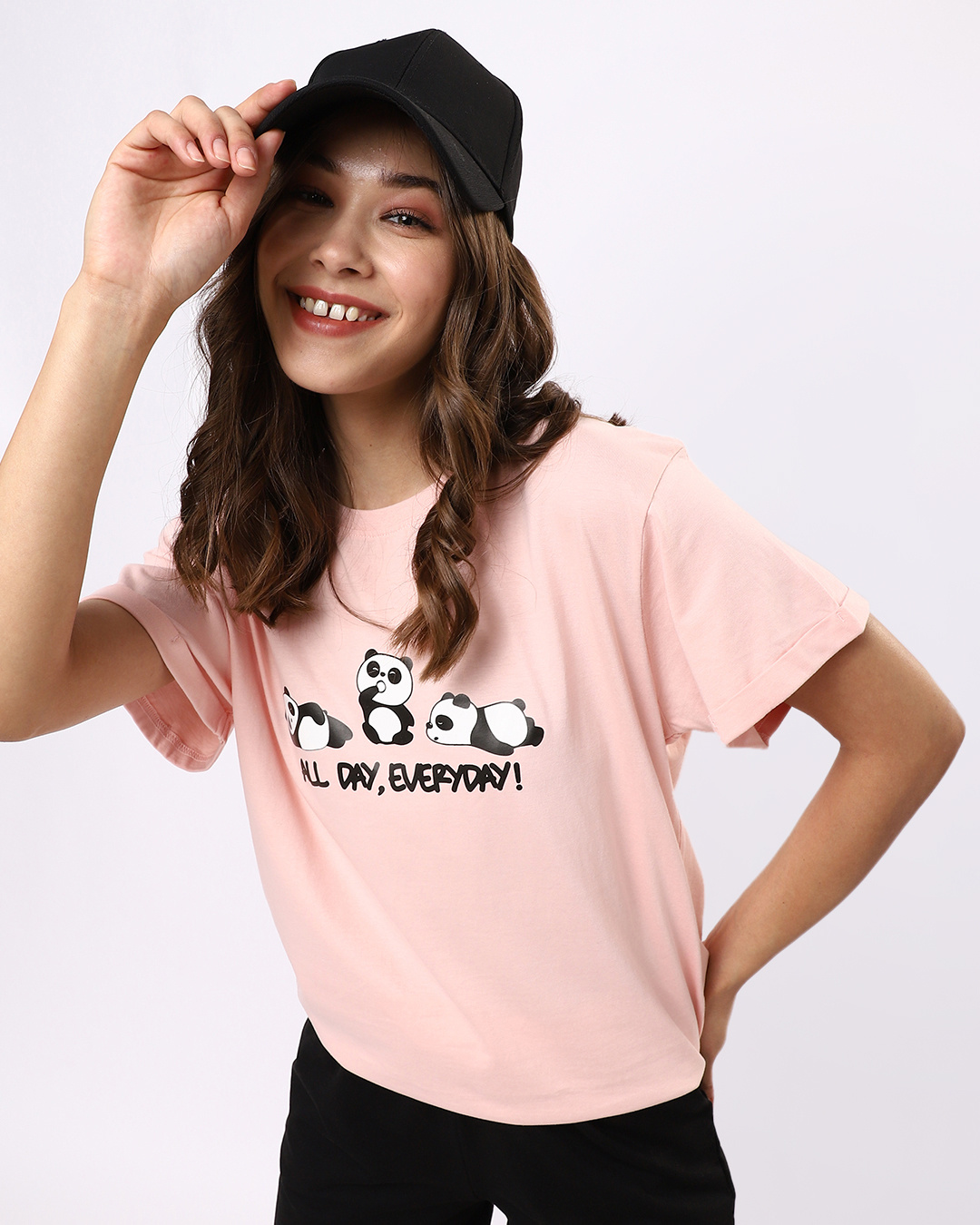 Buy All Day Everyday Boyfriend TShirt Online at Bewakoof