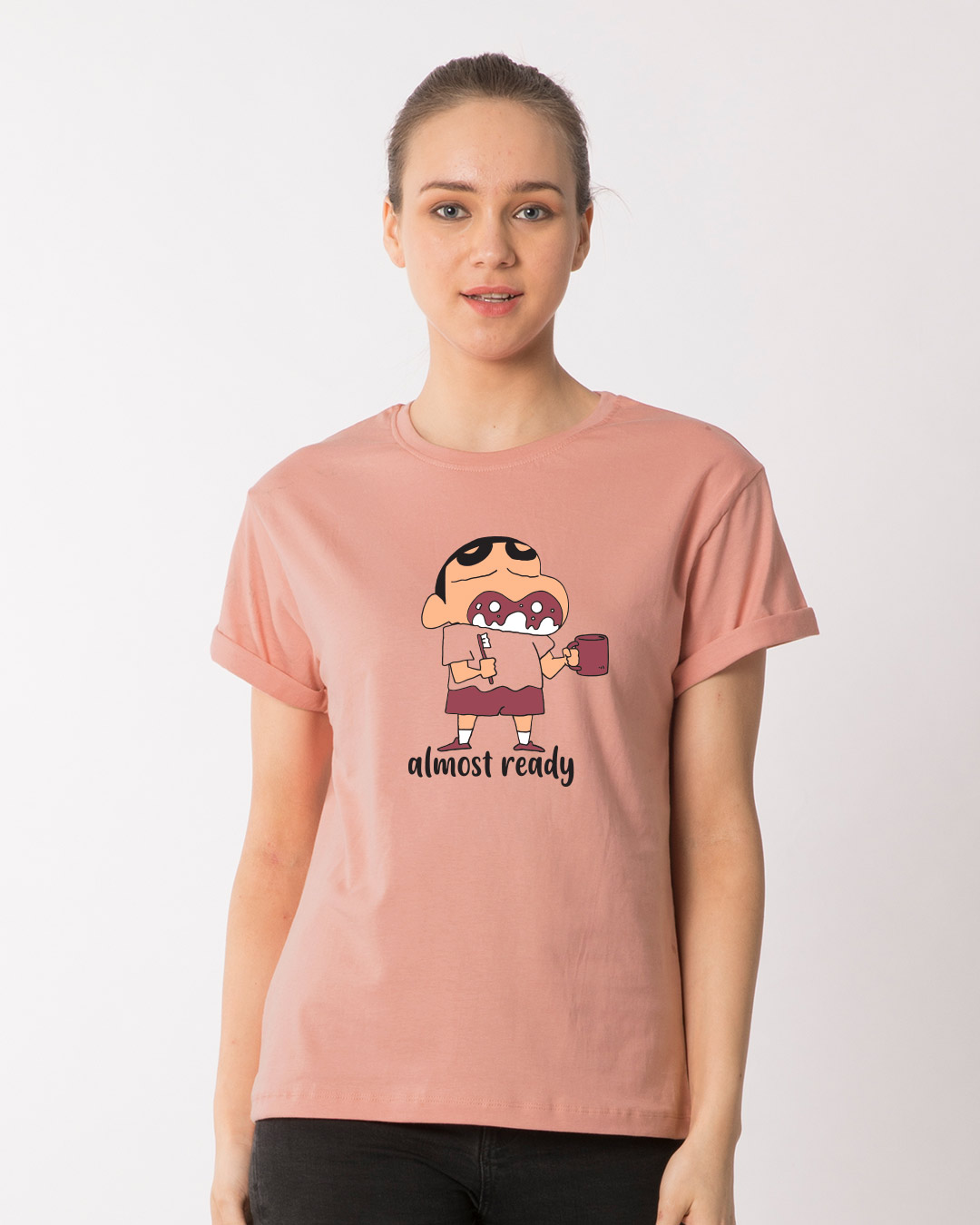 shinchan t shirt bewakoof