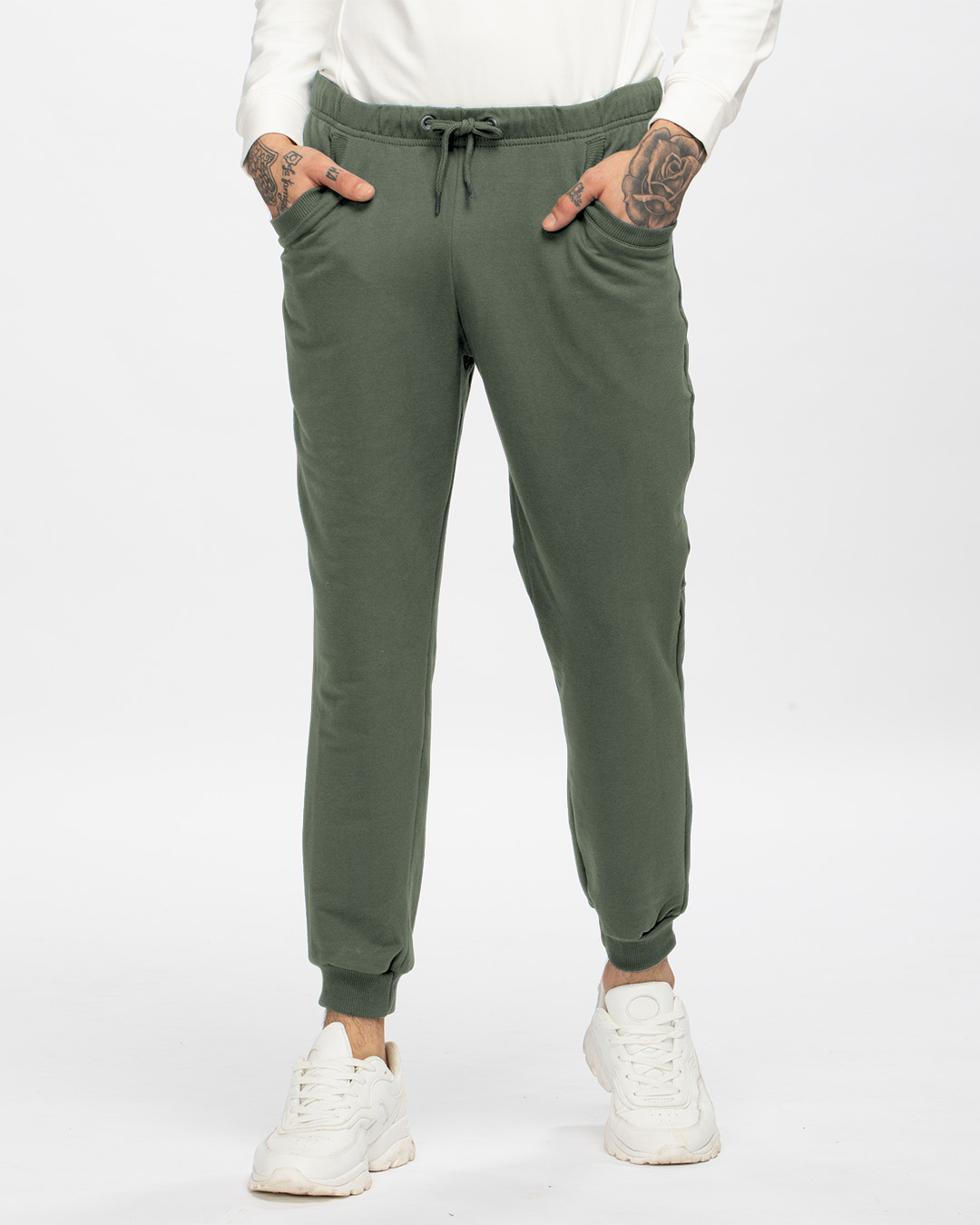 

Alpha Green Casual Jogger Pants Men' Casual Plain Jogger Pants Bewakoof.com