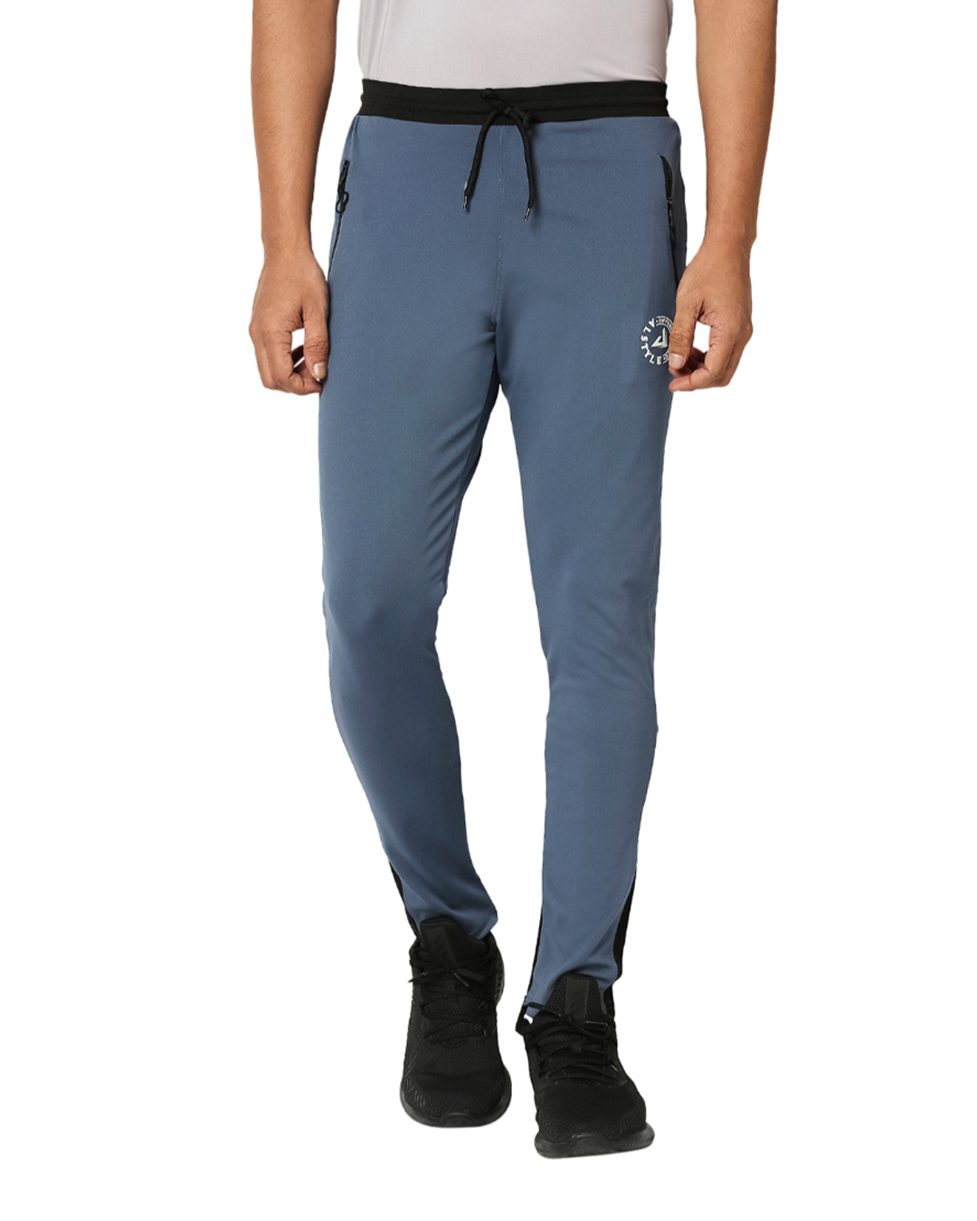Buy Men's Grey Solid Regular Fit Trackpant for Men Grey Online at Bewakoof