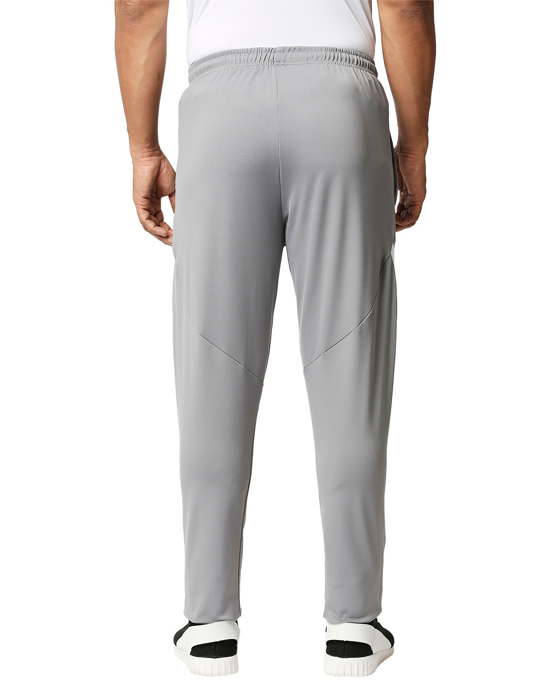 Shop Printed Men Grey Track Pants-Back