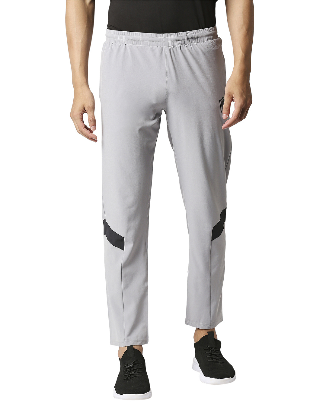 Buy ALSTYLE Printed Men Light Grey Track Pants Online at Bewakoof