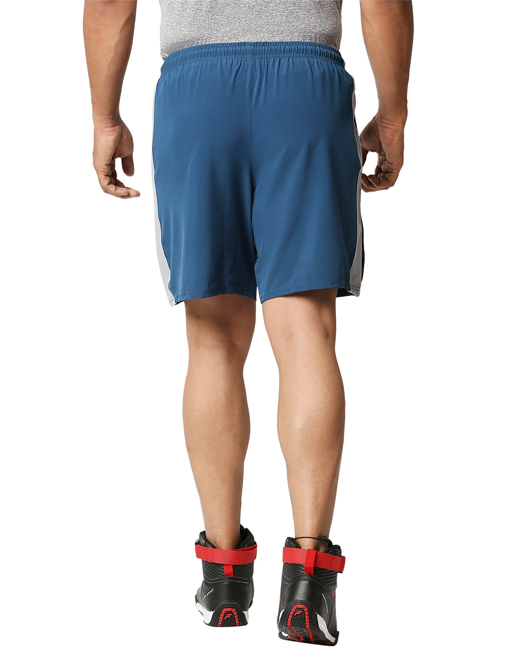 Shop Solid Men Airforce Regular Shorts-Back