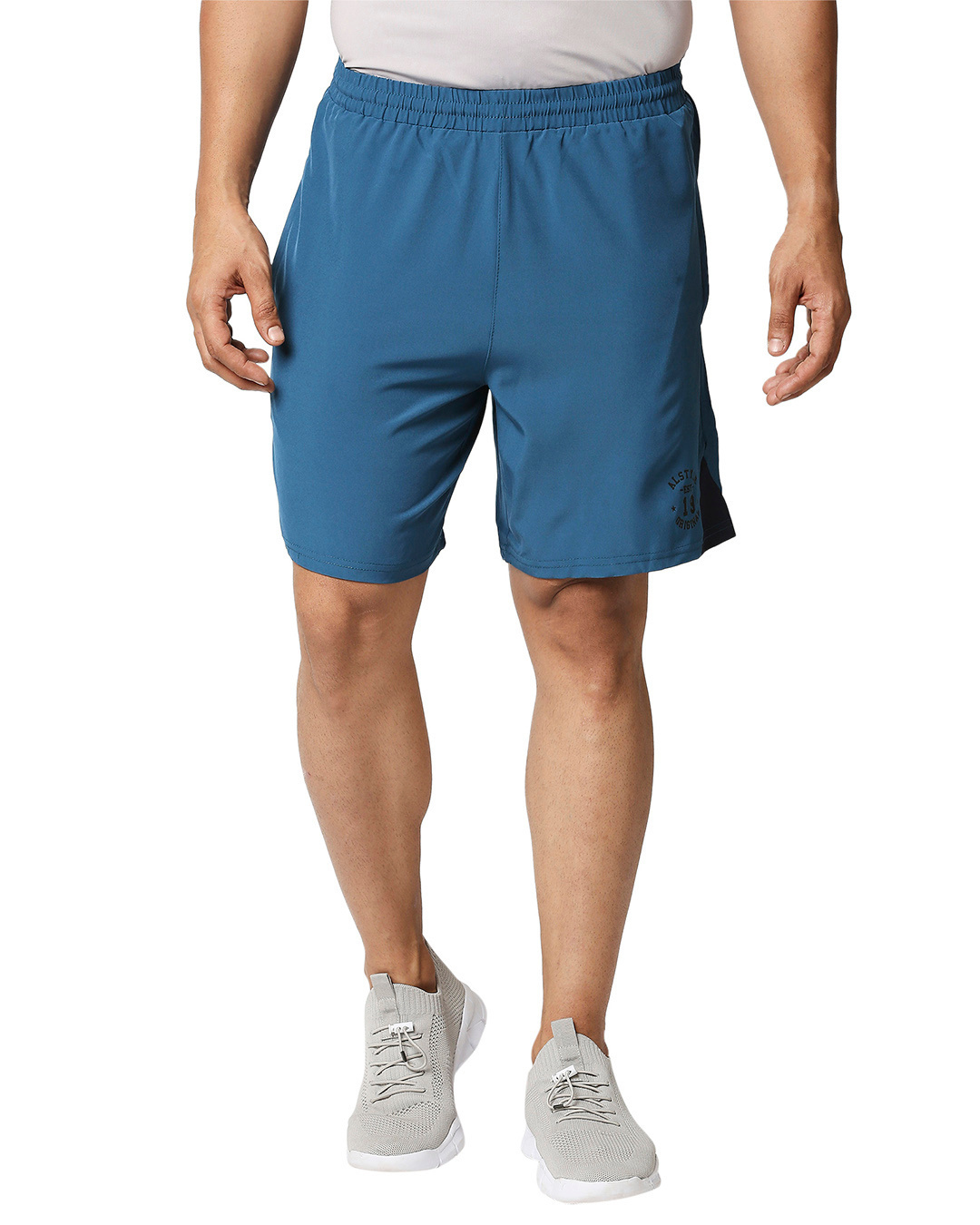 Shop Solid Men Airforce Regular Shorts-Front