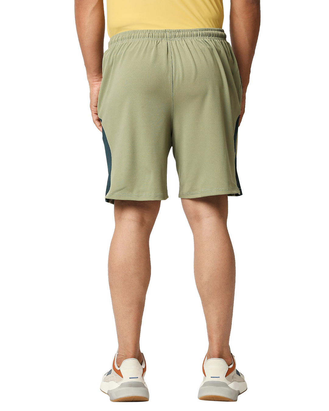 Shop Solid Men Pista Regular Shorts-Back