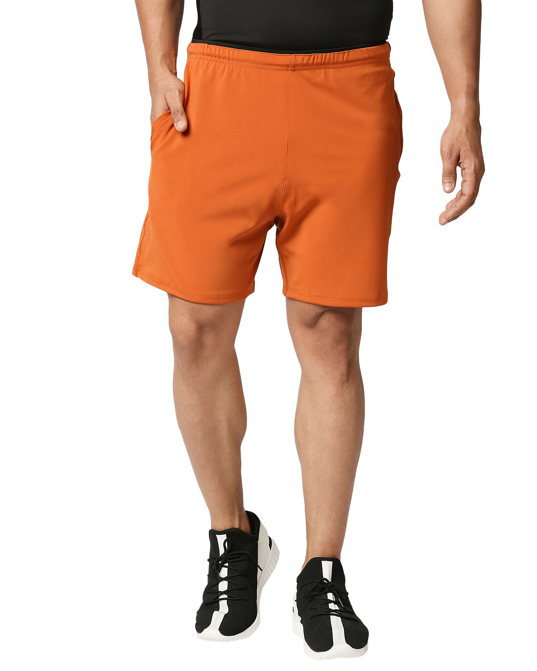 Buy Alstyle Solid Men Rust Regular Shorts for Men Brown Online at Bewakoof