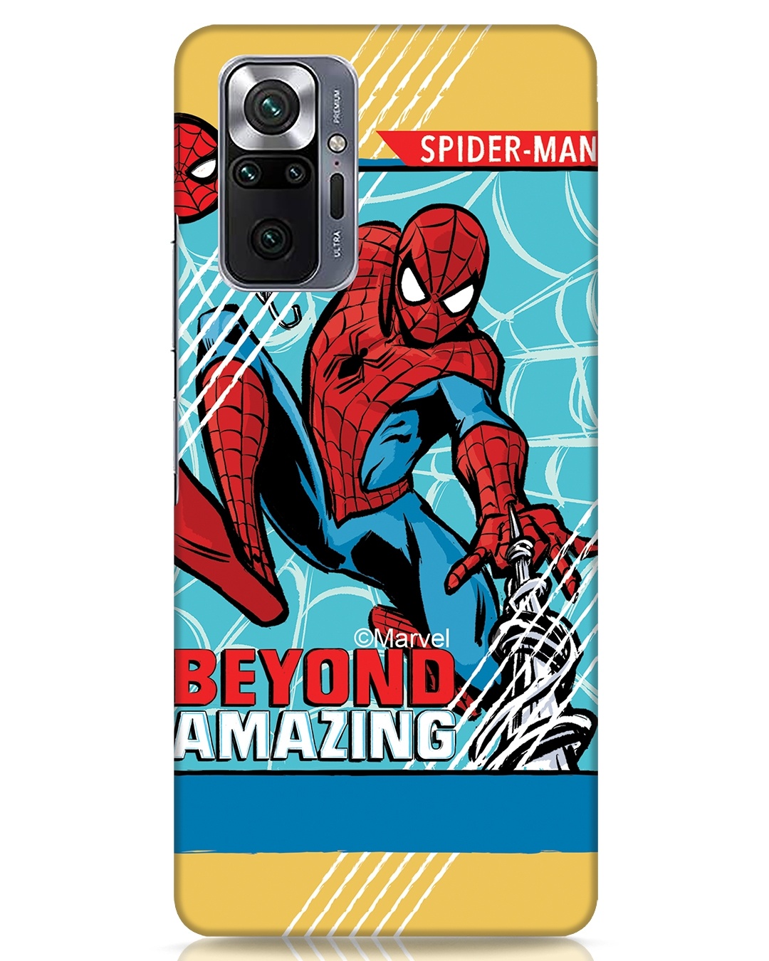 Buy Amazing Spiderman Designer Hard Cover For Xiaomi Redmi Note 10 Pro Online In India At Bewakoof 9356