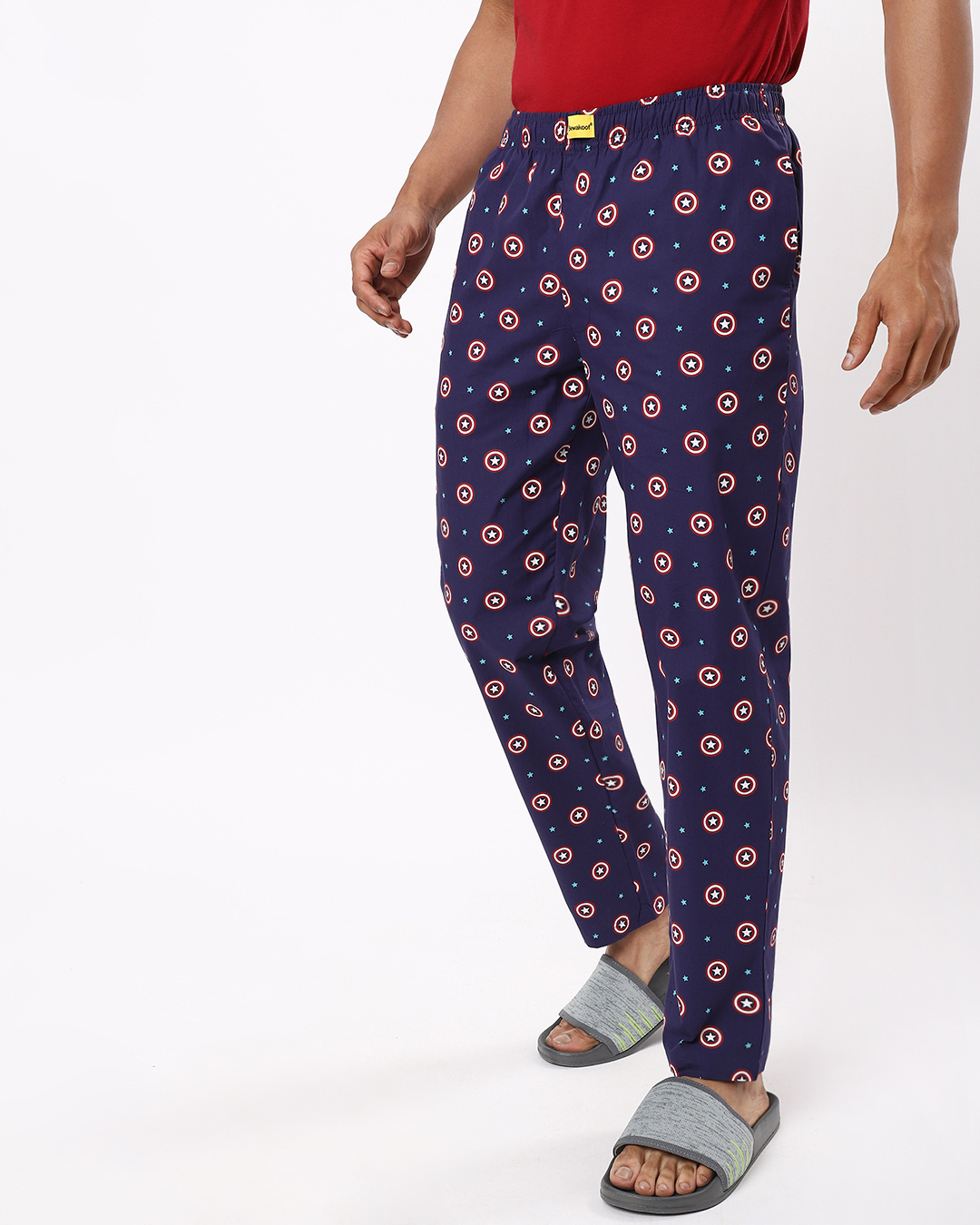 Shop America Shield All Over Printed Pyjamas (AVL)-Back