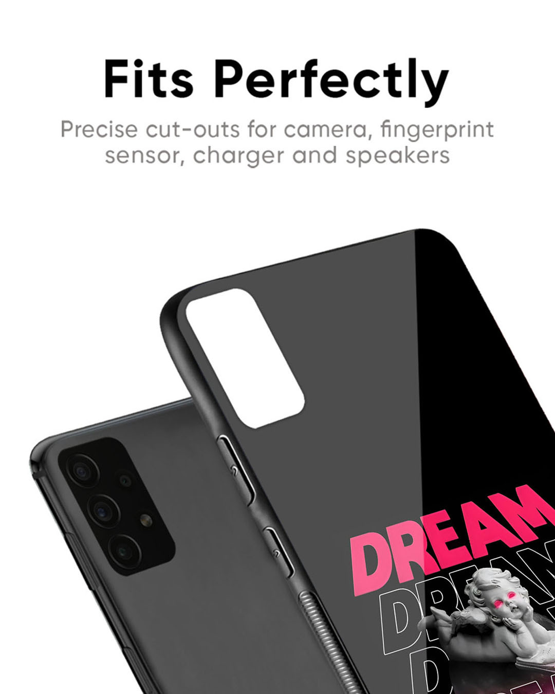 Shop Angel Dream Premium Glass Case for vivo iQOO Neo9 Pro(Shock Proof, Scratch Resistant)-Back