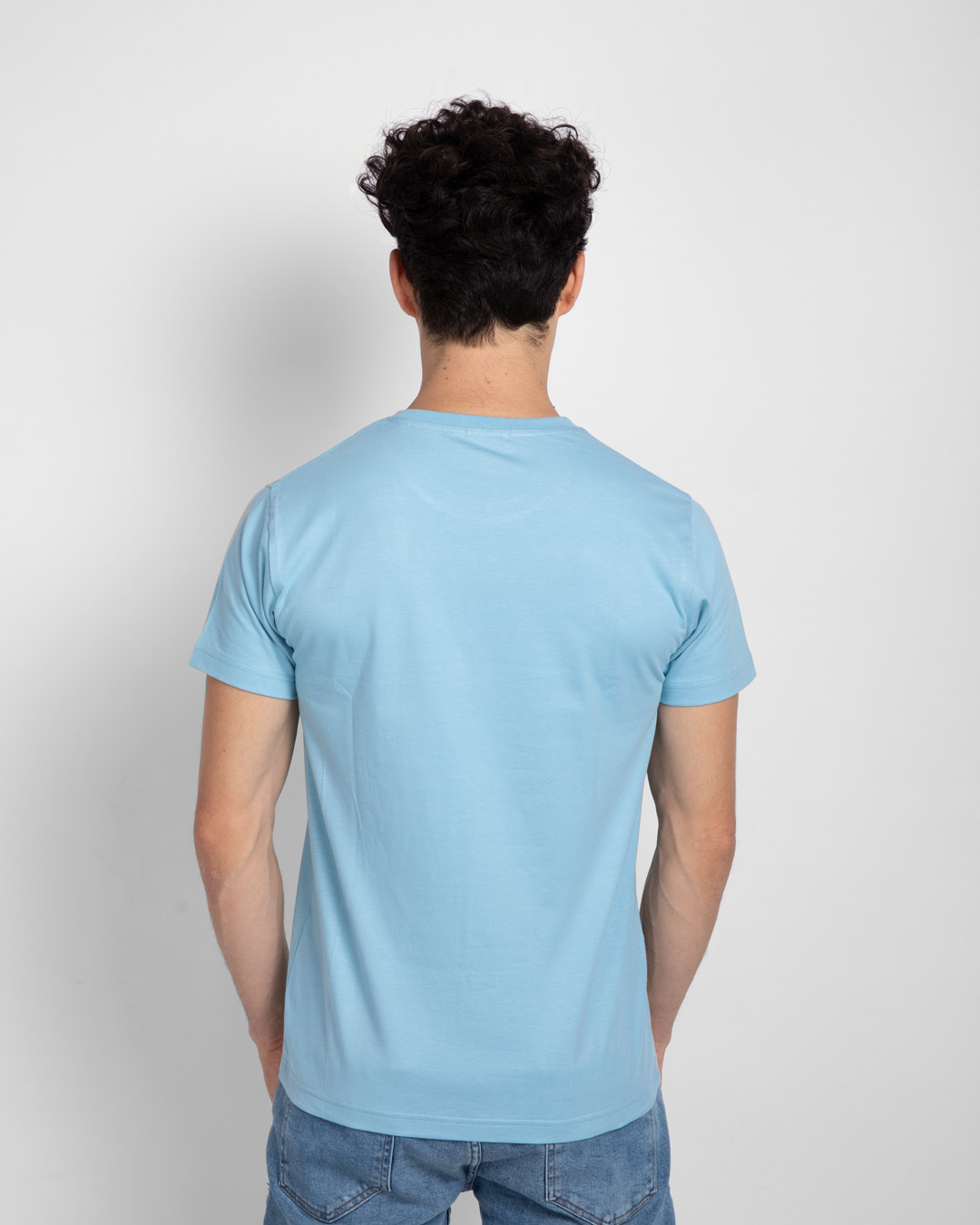 Shop Angry Zip Half Sleeve T-Shirt-Back