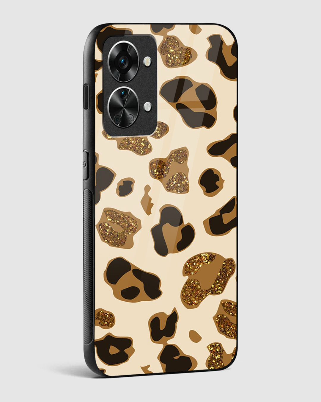 Shop Animal Print Premium Glass Case for OnePlus Nord 2T 5G-Back