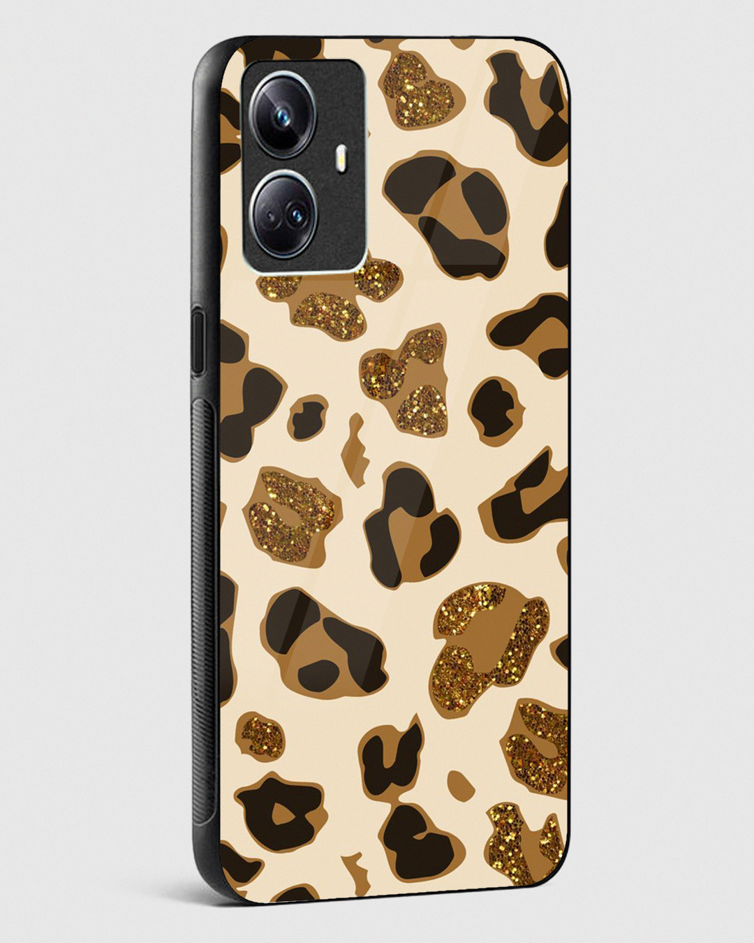 Shop Animal Print Premium Glass Case for Realme 10 Pro Plus 5G-Back