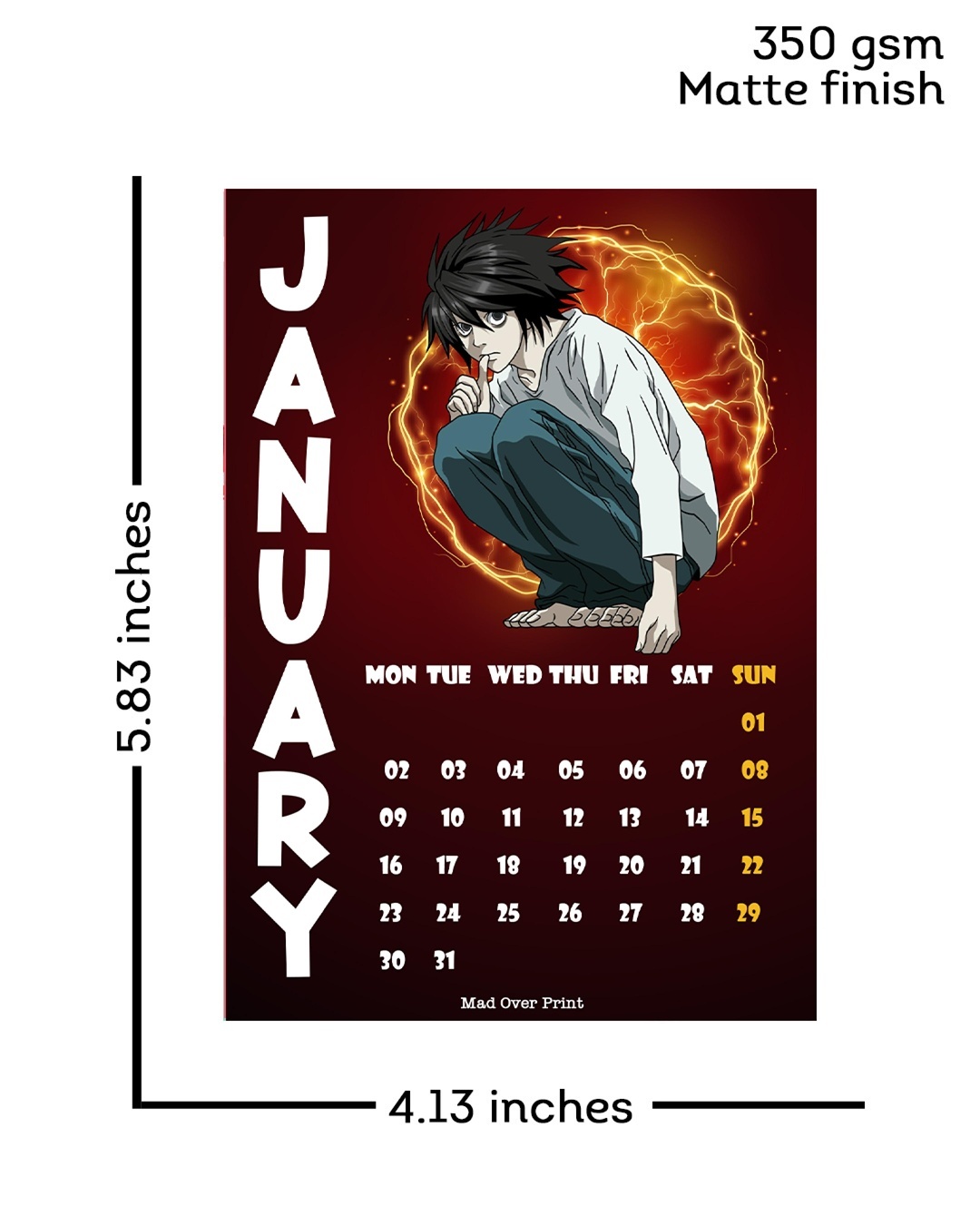 Aggregate more than 75 anime wall calendar 2023 in.duhocakina