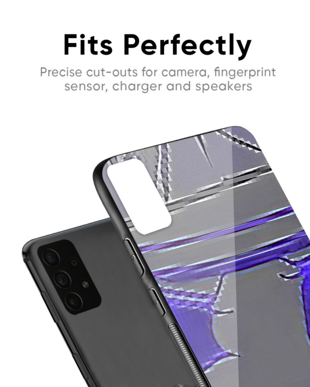 Shop Anime Eyes Premium Glass Case for Oppo Reno8T 5G (Shock Proof, Scratch Resistant)-Back