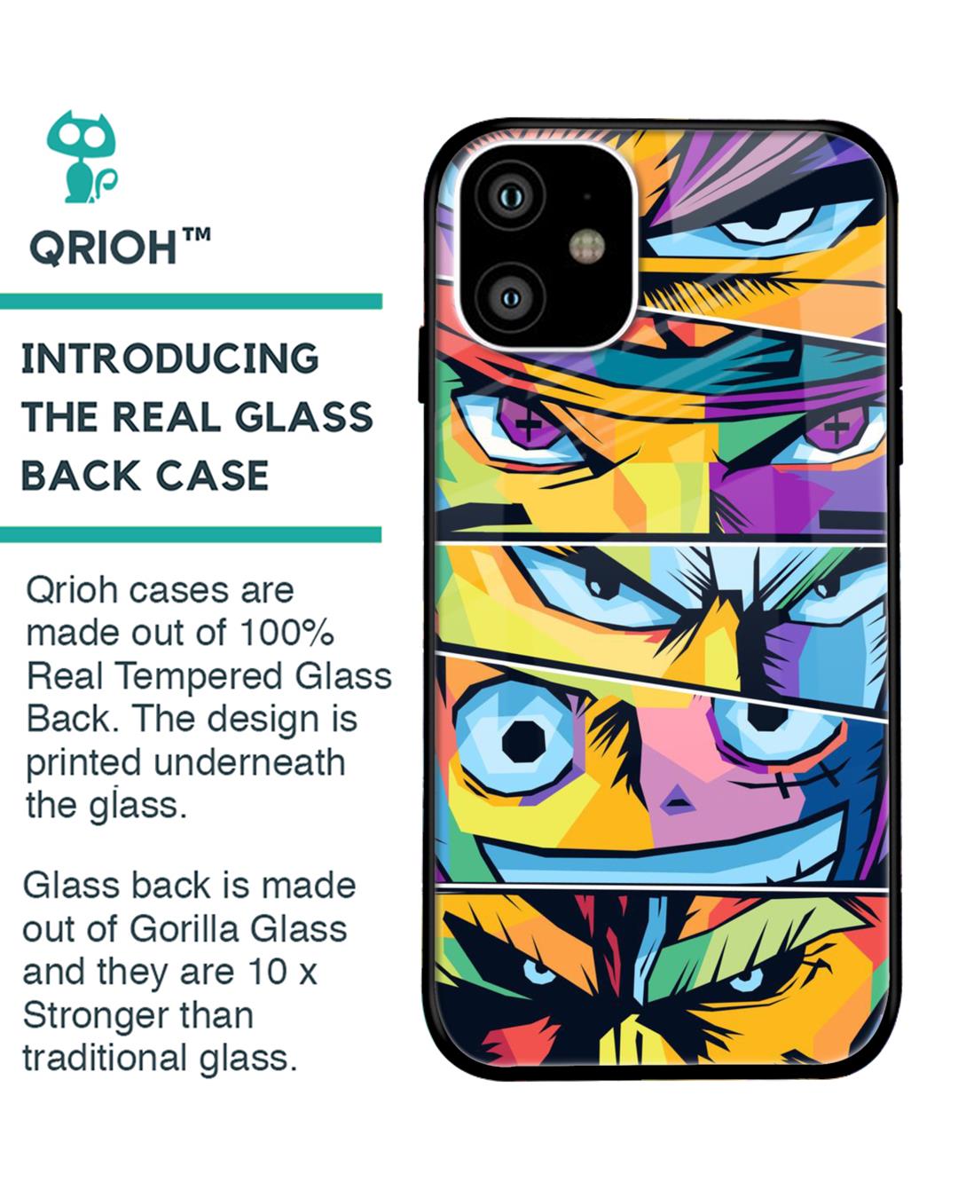 Shop Anime Legends Premium Glass Case for Apple iPhone 11 (Shock Proof,Scratch Resistant)-Back