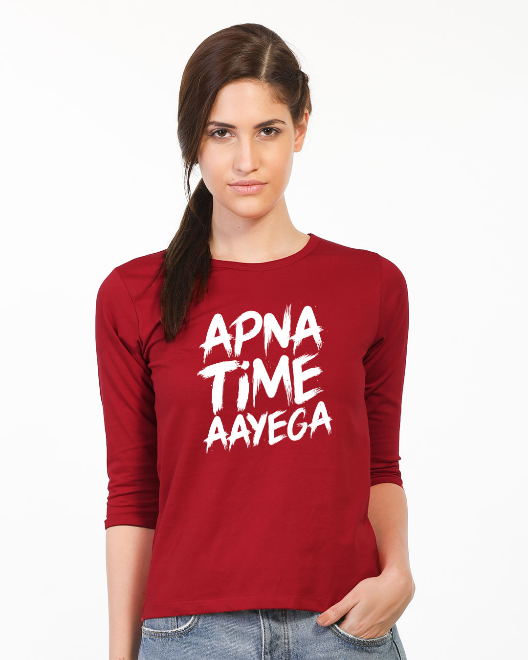 apna time aayega bewakoof t shirt