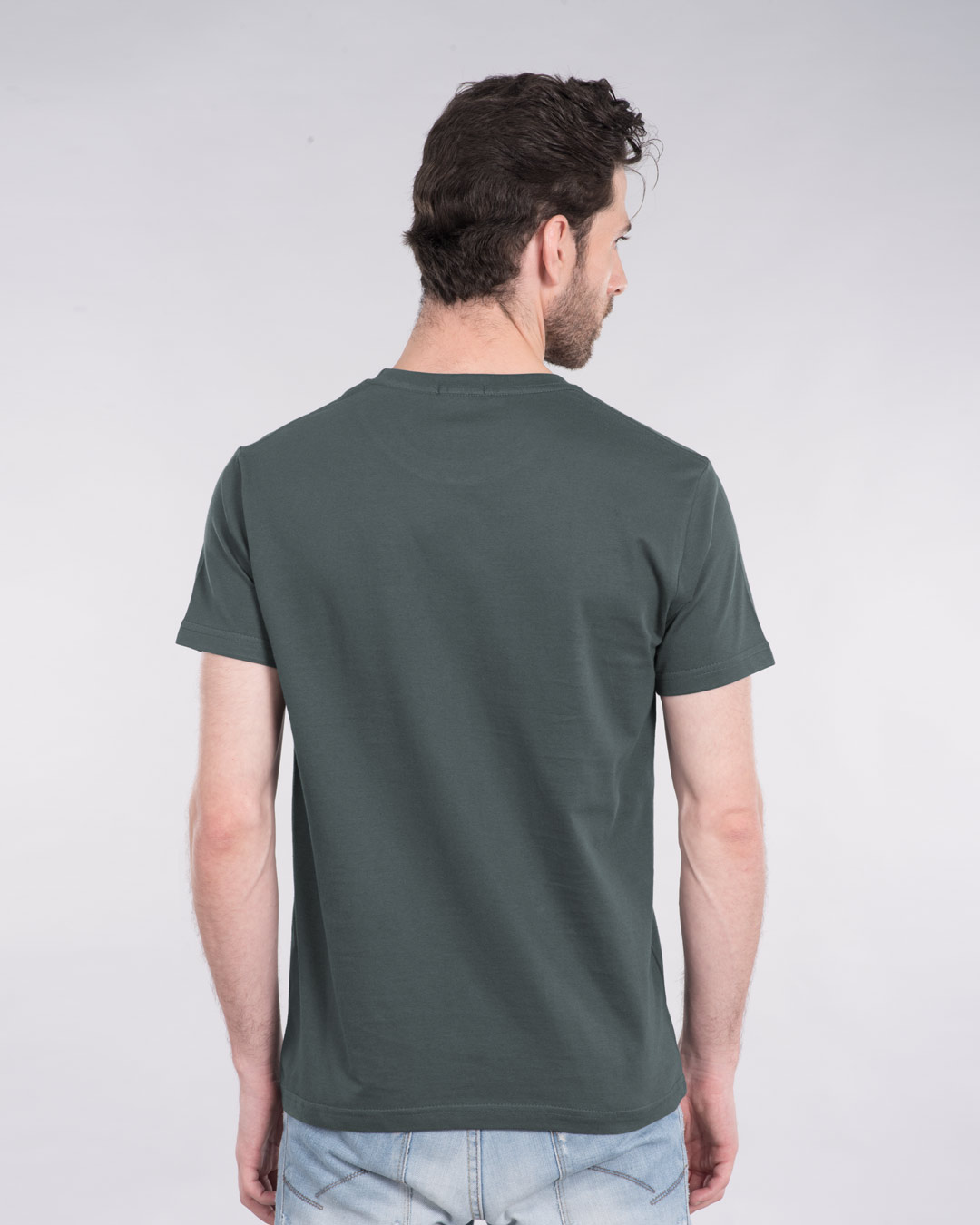 Shop Arc Reactor Never Quit Glow In Dark Half Sleeve T-Shirt (AVEGL) -Back