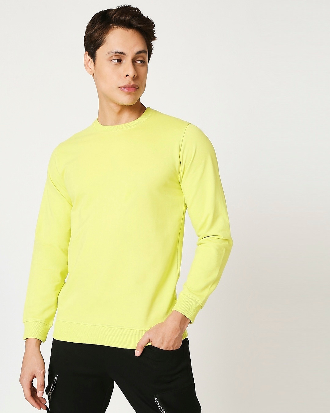 Shop Arcade Green Fleece Sweatshirt-Back