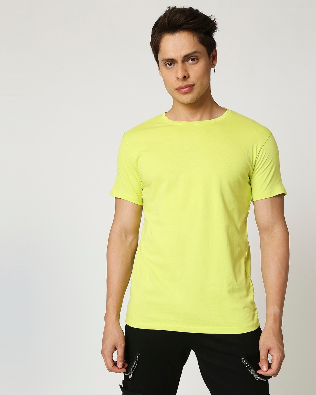 Shop Arcade Green Half Sleeve T-Shirt-Back