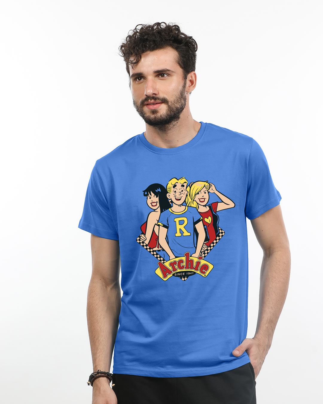 Shop Archie And Friends Half Sleeve T-Shirt (ARL)-Back