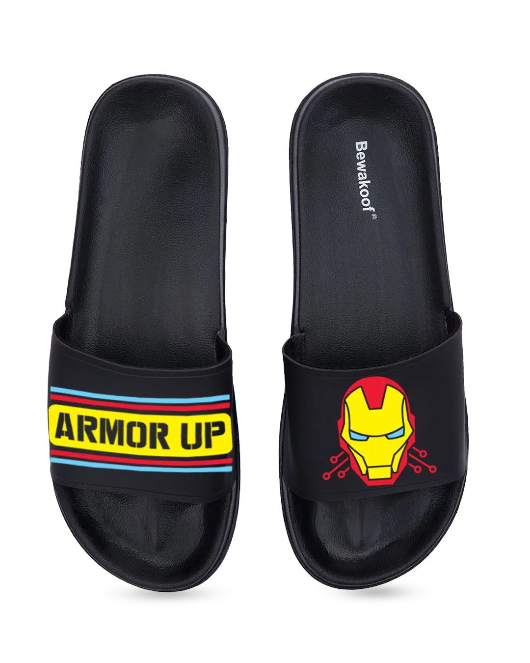 Shop Armor Printed Lightweight Women Sliders-Back