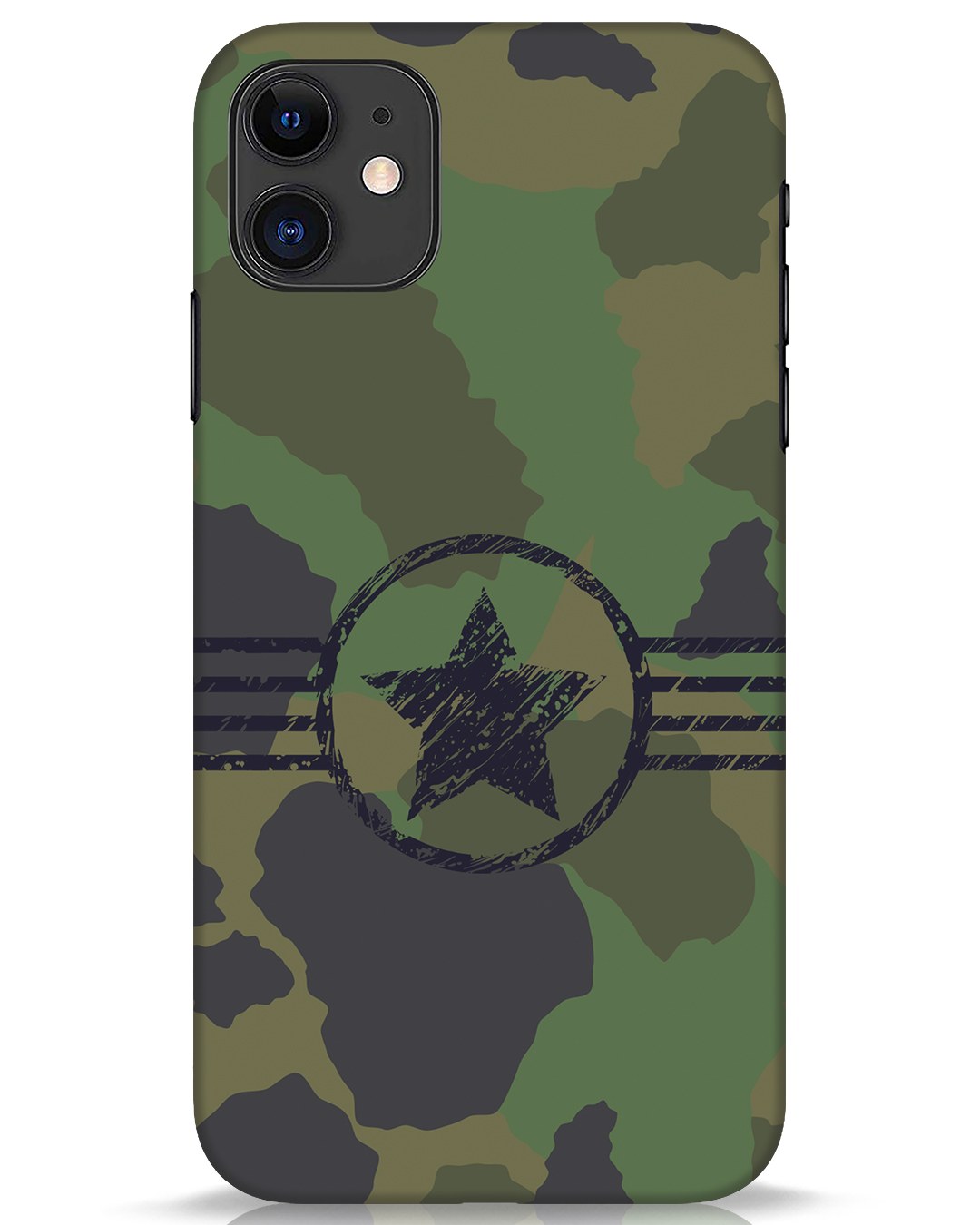 Buy Army iPhone 11 Mobile Cover Online in India at Bewakoof