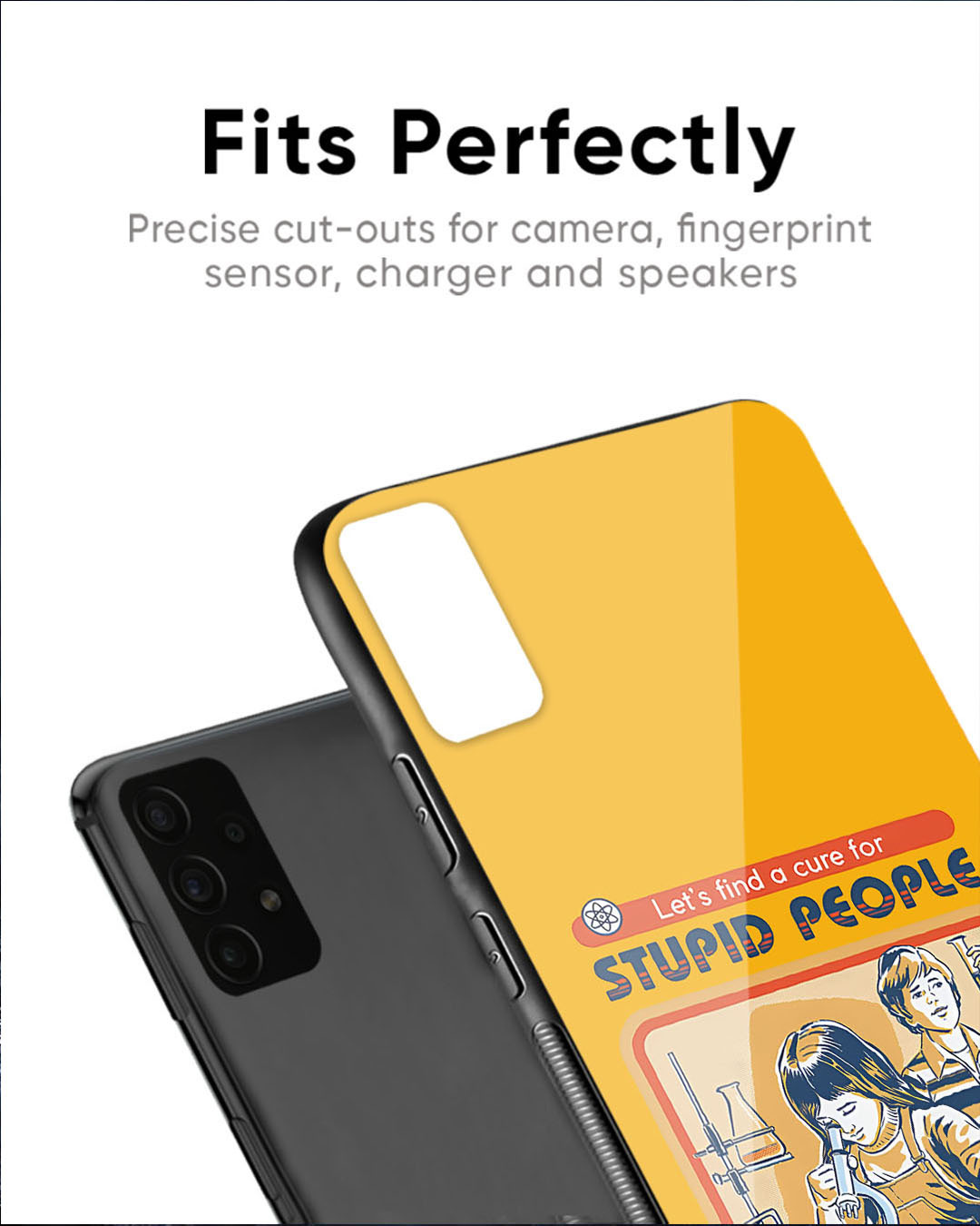 Shop Art Of Science Premium Glass Case for Poco X6 Pro 5G(Shock Proof, Scratch Resistant)-Back