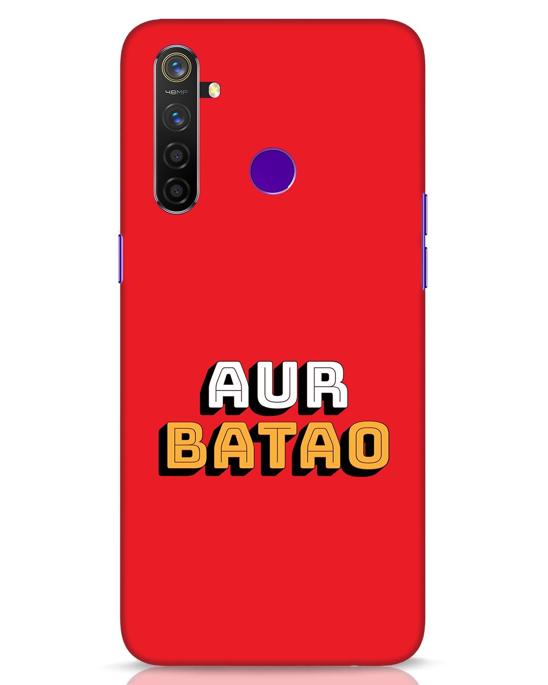 Buy Aur Batao Realme 5 Pro Mobile Cover Mobile Case Online at ₹199.0