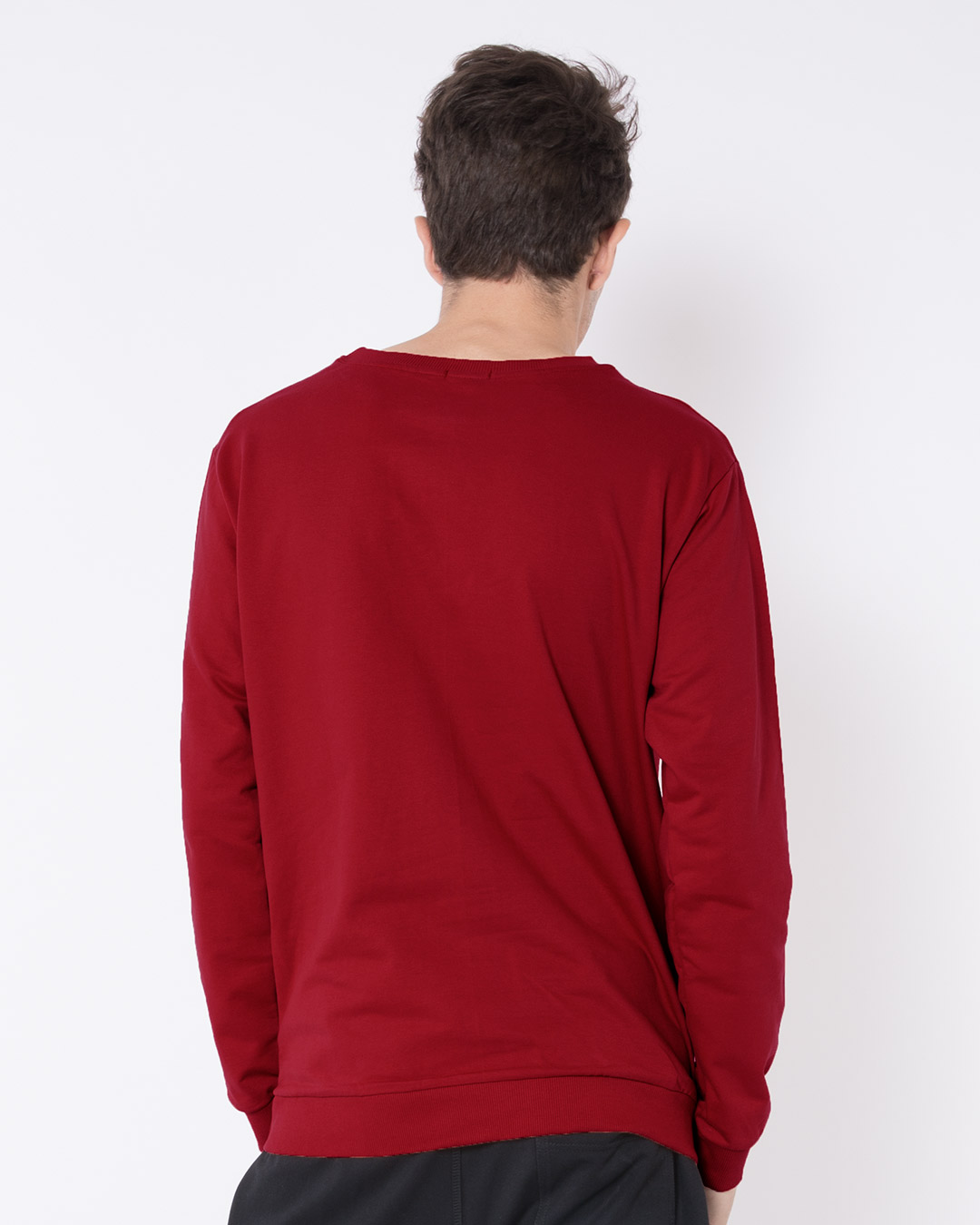 Shop Aur Kitna Pressure Fleece Light Sweatshirt-Back