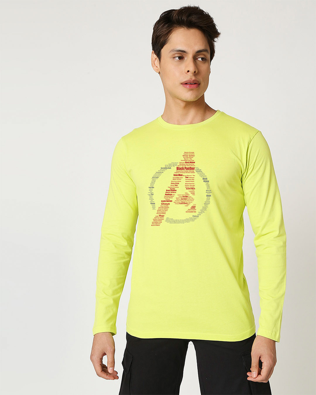 Shop Avengers All Stars Full Sleeve T-Shirt Neo Mint (AVL)-Back