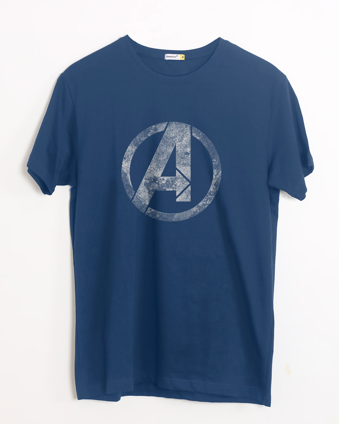 Buy Avengers Logo Distressed Half Sleeve T-Shirt (AVL) Online at Bewakoof