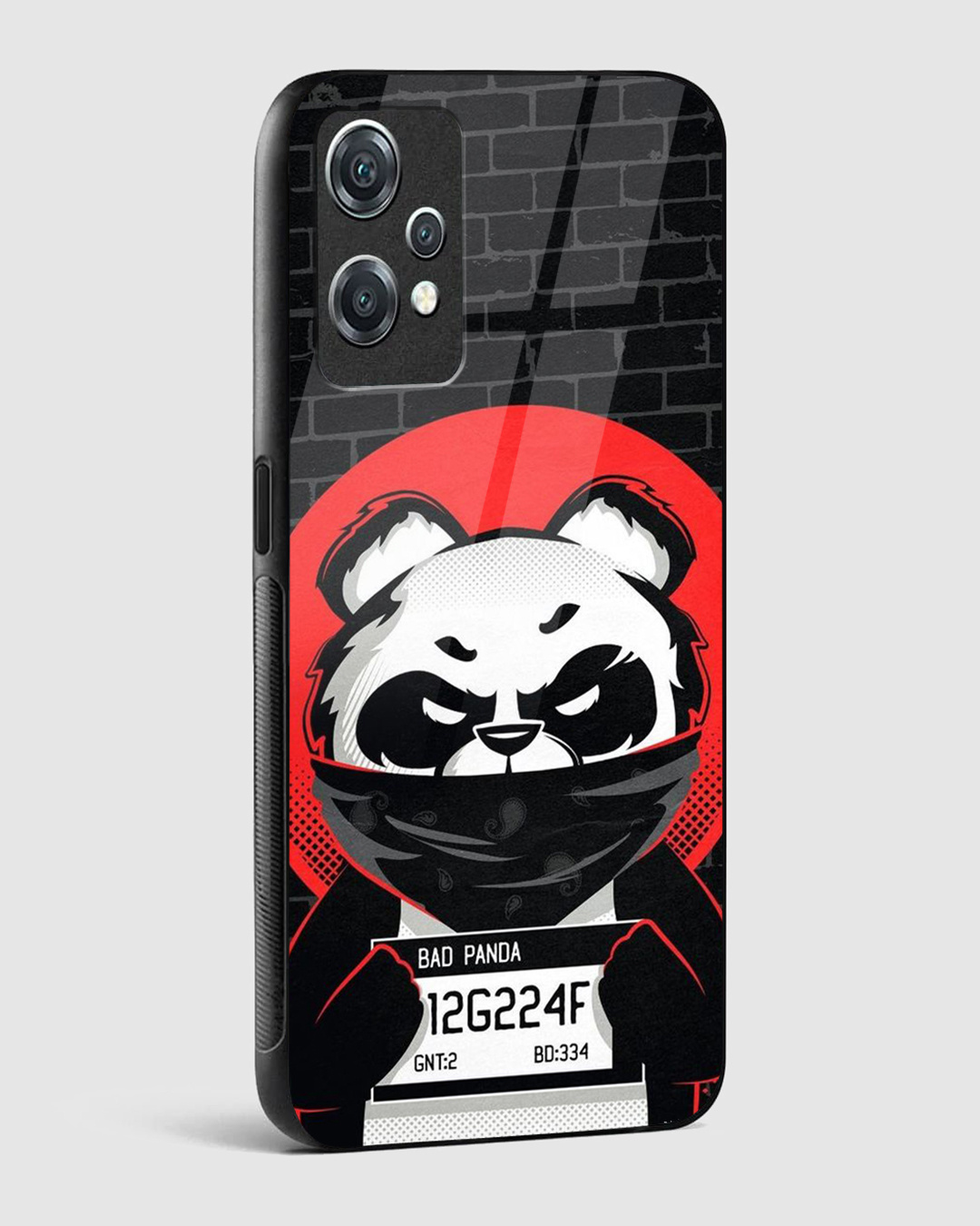 Shop Bad Panda Premium Glass Case for OnePlus Nord CE 2 Lite 5G-Back