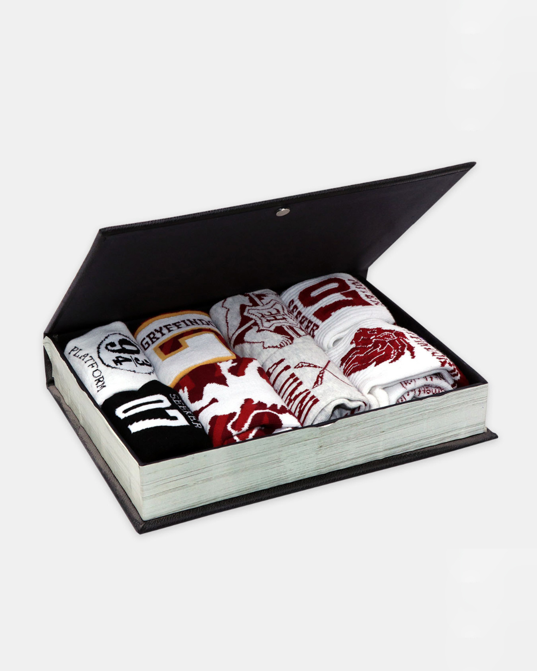 Shop Harry Potter Gift Pack For Men Lowcut/Crew Socks (Pack Of 8)-Back