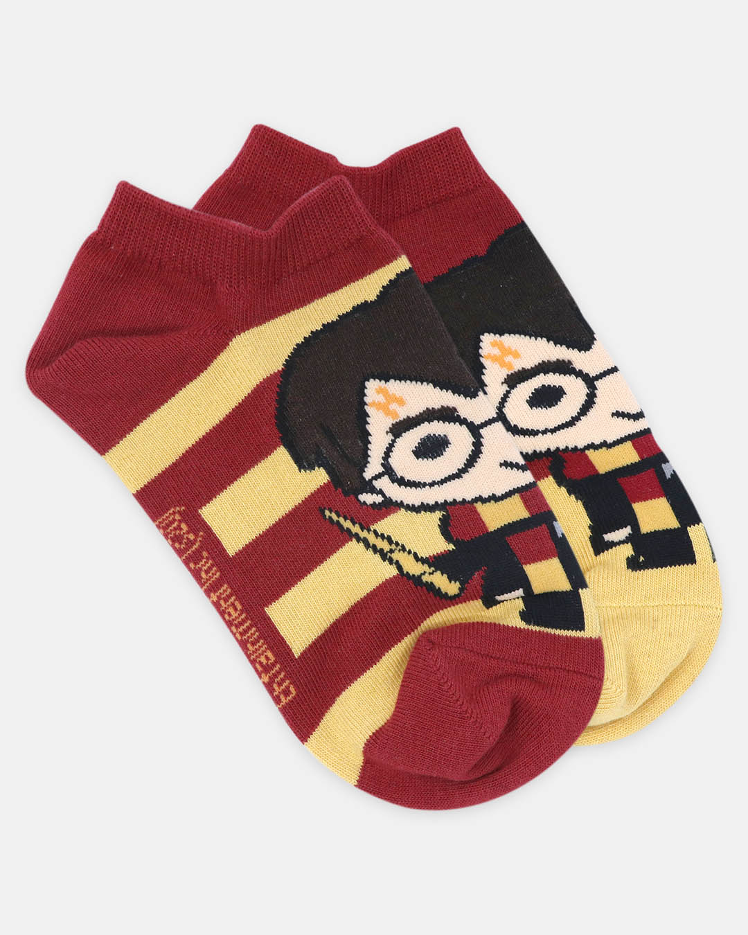 Shop Pack of 2 Harry Potter Low Cut/ Crew Socks for Men-Back