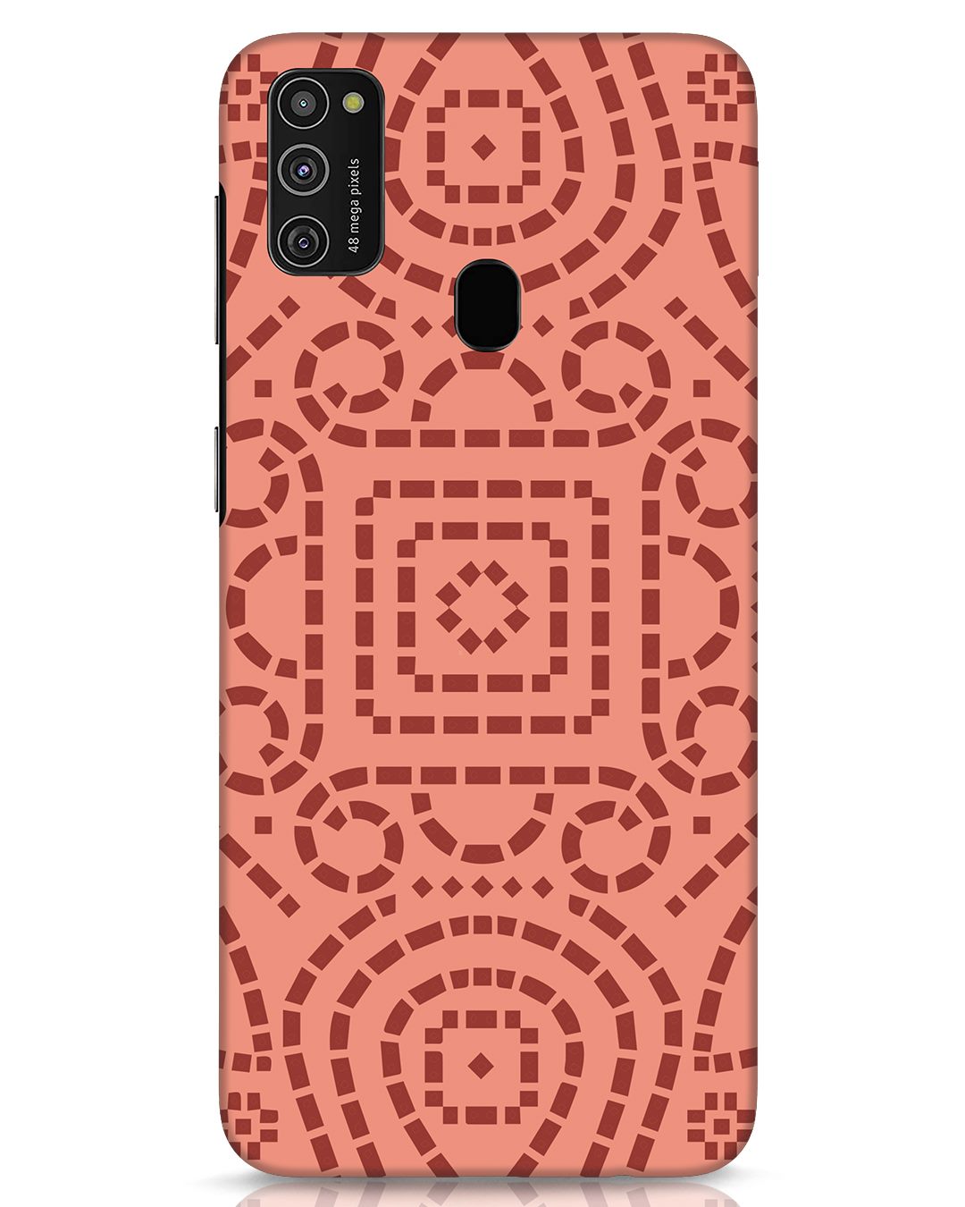 Buy Bandhani Pattern Samsung Galaxy M21 Mobile Cover Online in India at ...