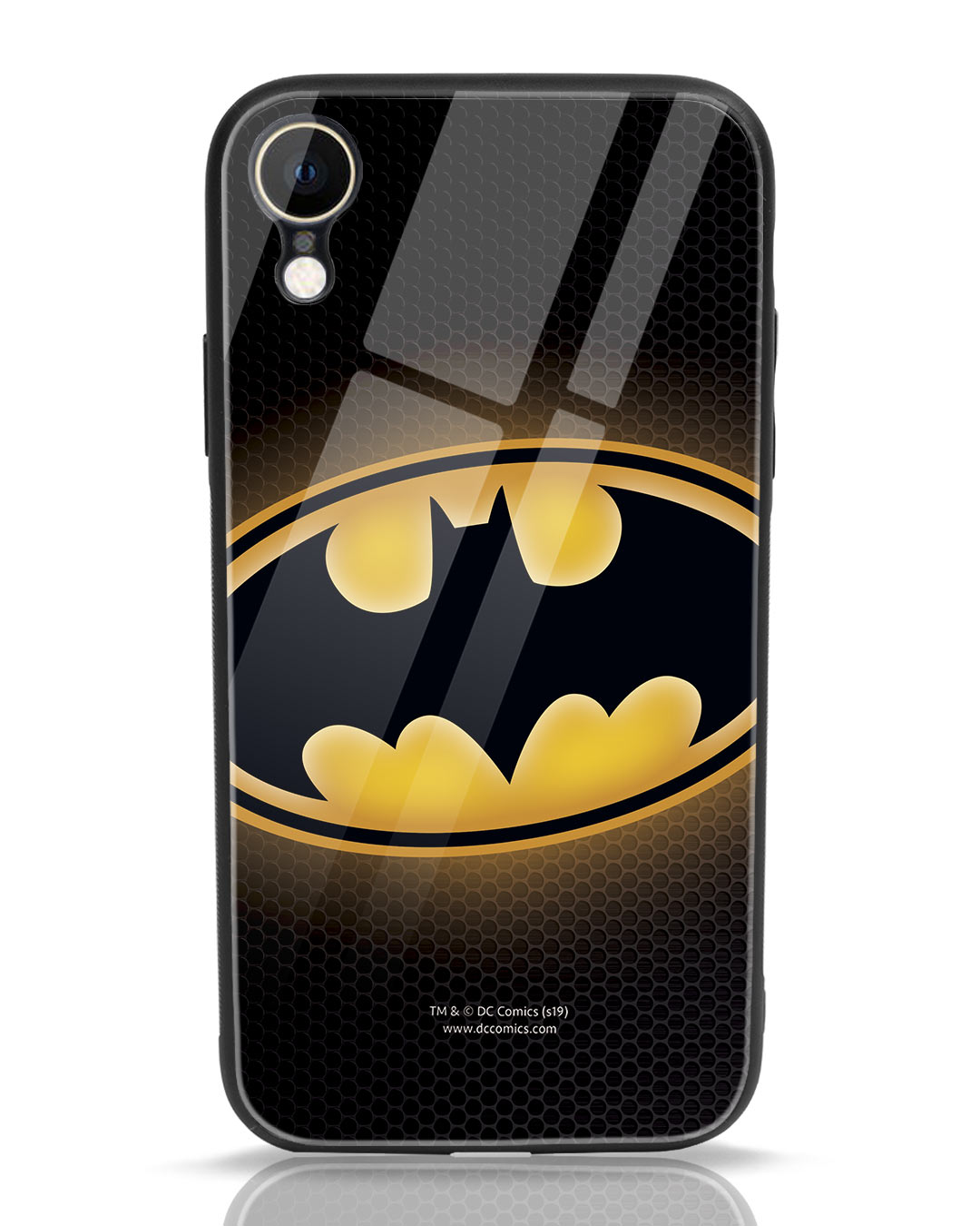 Buy Bat Logo iPhone XR Glass Mobile Cover (BML) Online in India at Bewakoof