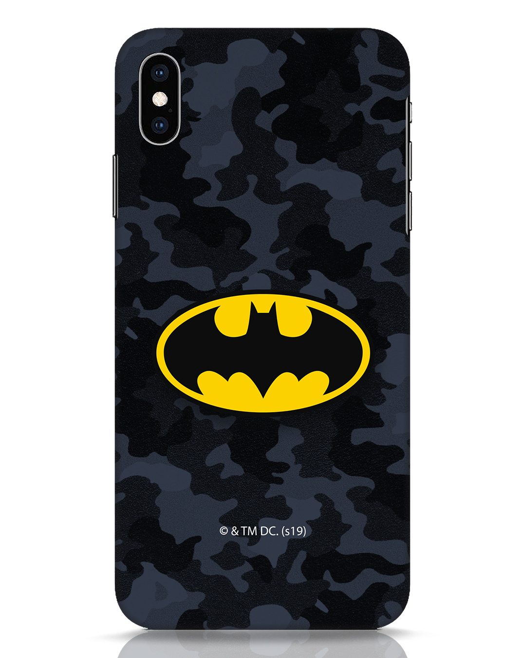 Buy Batman Camo Logo iPhone XS Max Mobile Cover (BML) for Unisex Online ...