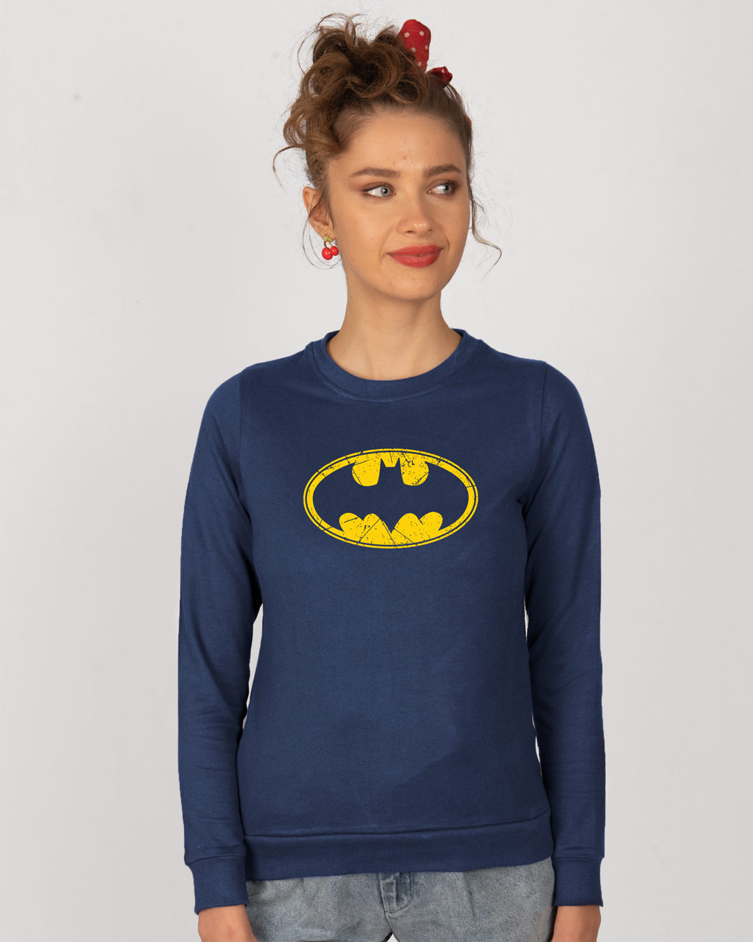 Batman sweater women's Clearance