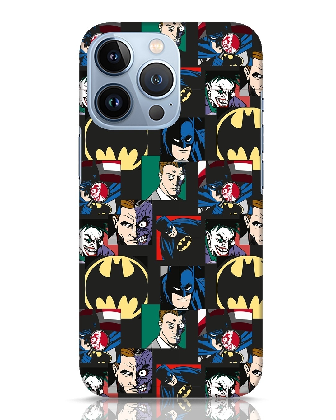 Buy Batman Collage Designer Hard Cover for iPhone 13 Pro Online in ...