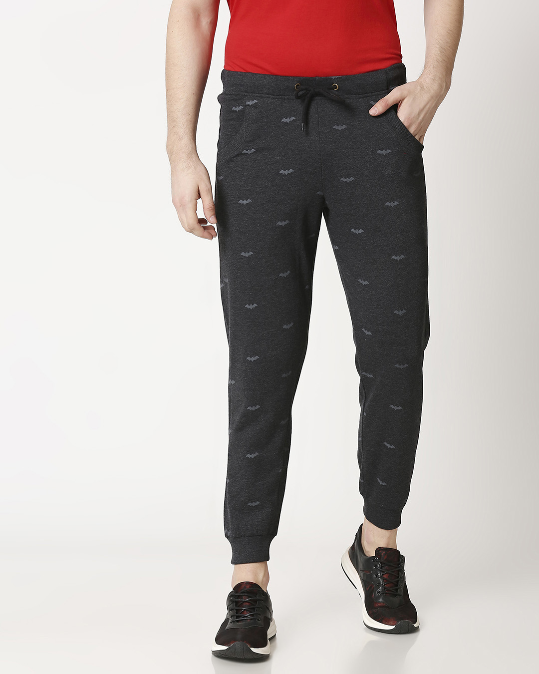 Shop Batman Minimal AOP Jogger Pants-Back