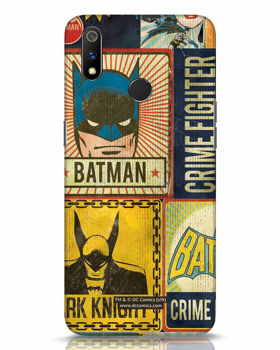 Buy Batman  Vintage BML Realme 3 Pro Mobile  Case Online 