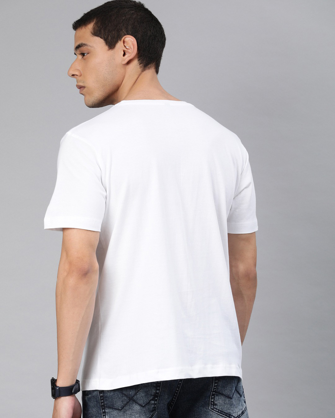 Shop Dil Naram Dimag Garam Half Sleeve T Shirt For Men-Back