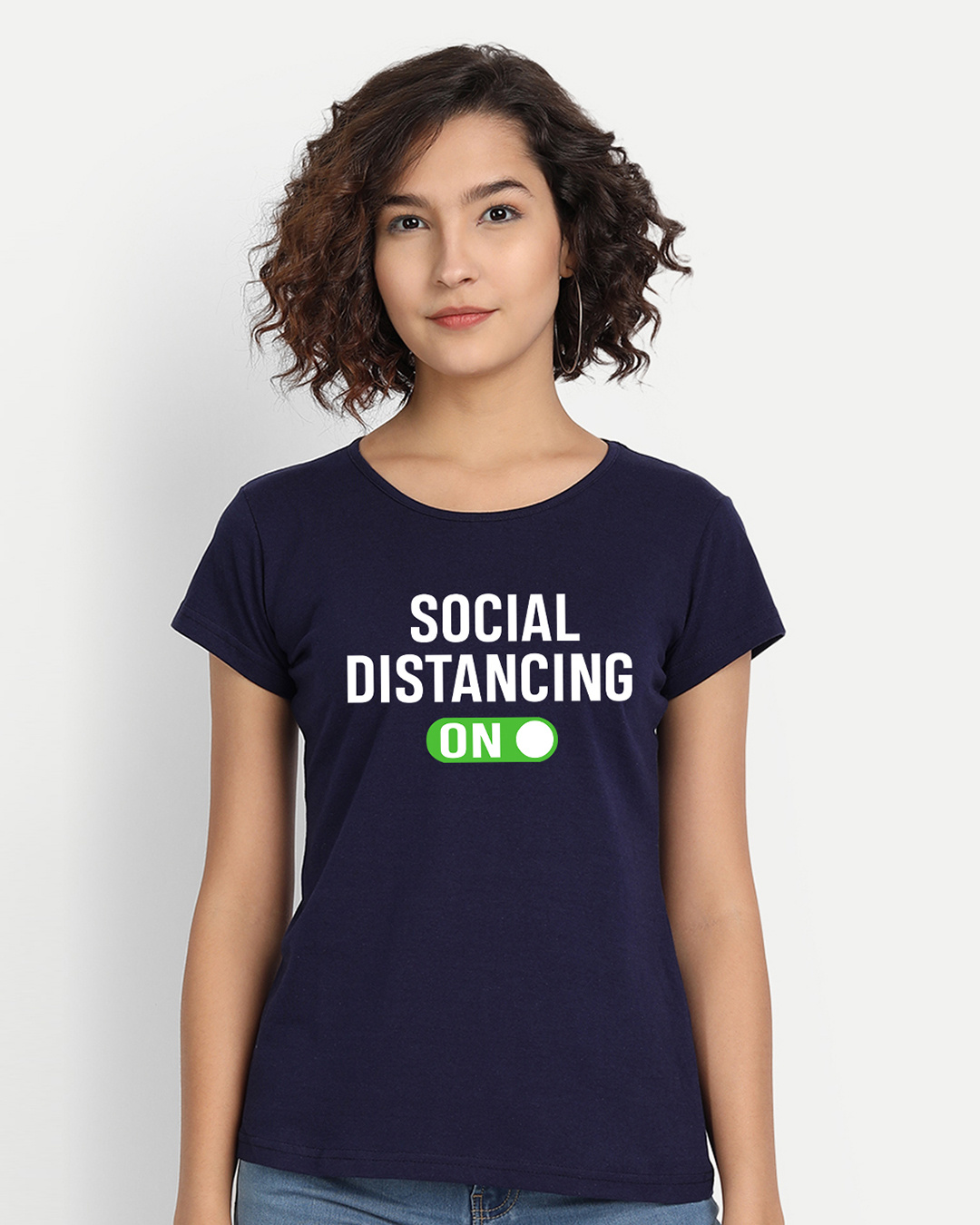 Buy Be Awara Social Distancing On Top Online at Bewakoof