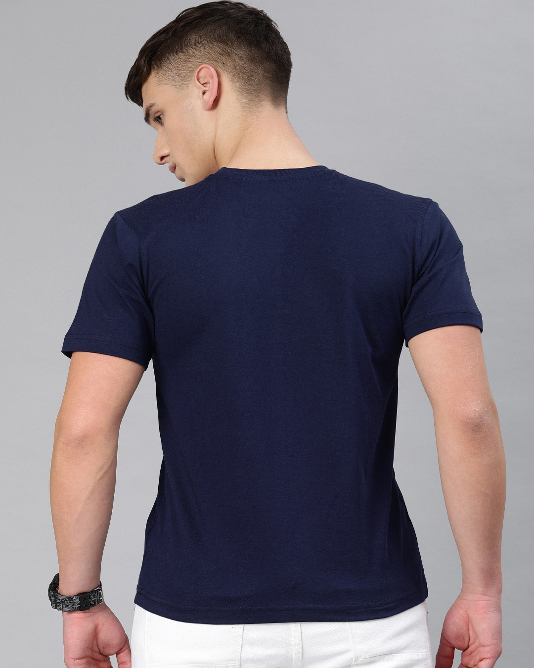 Shop Spaced Out Half Sleeve T Shirt For Men-Back