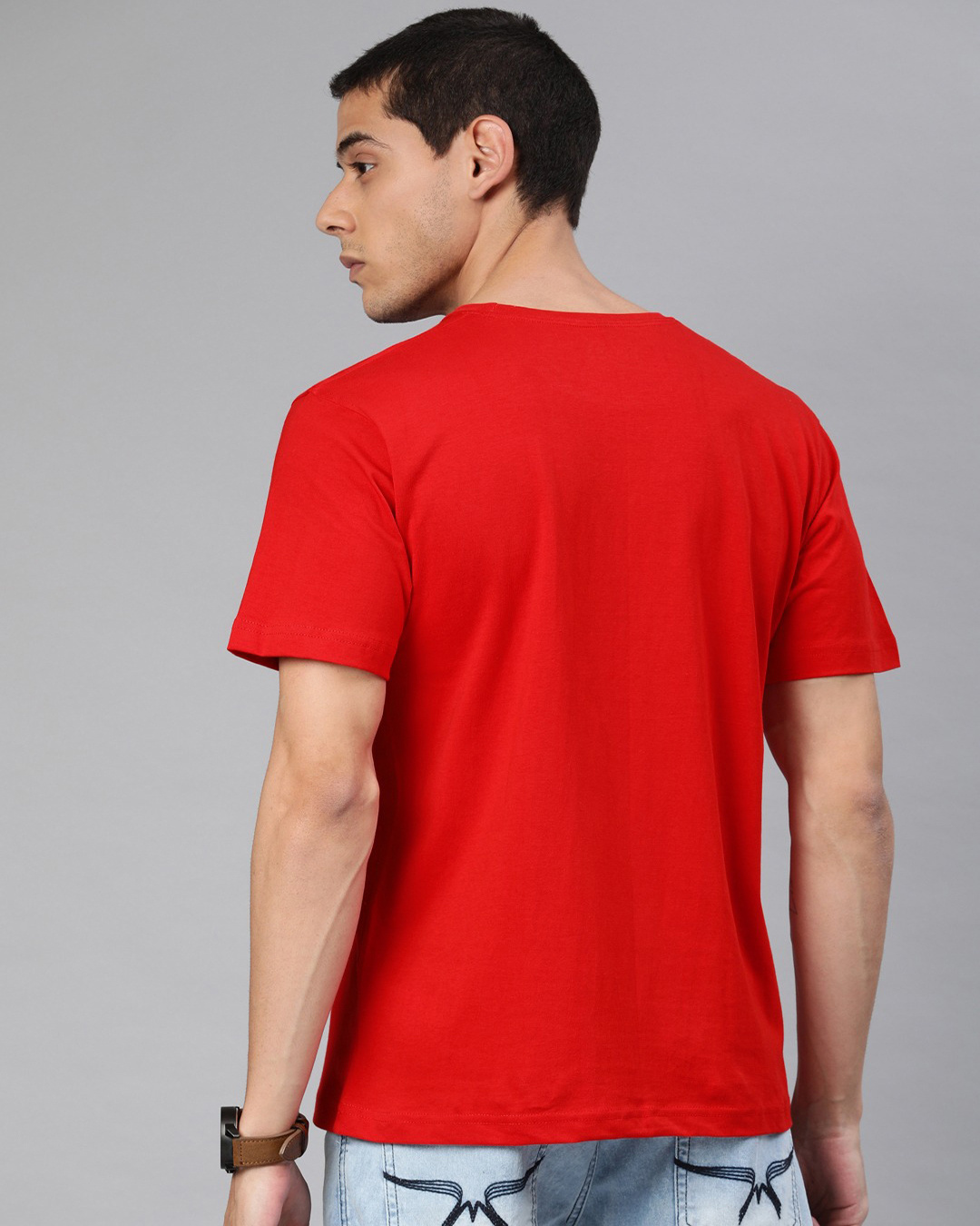Shop Toh Kaise Hai Aap Log Half Sleeve T Shirt For Men-Back