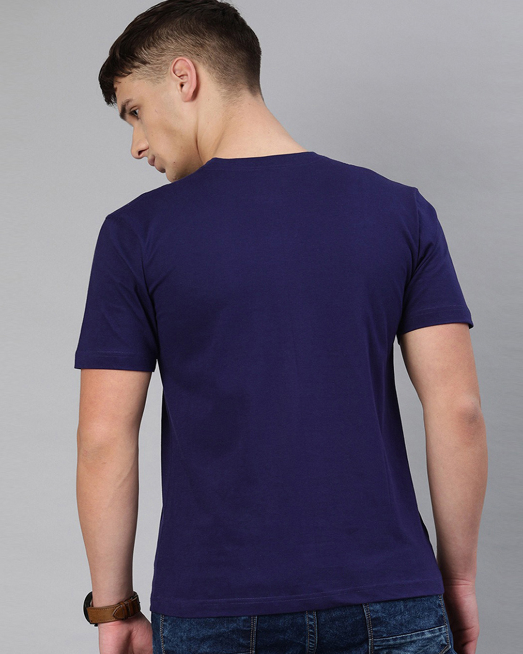 Shop Vacay All Day Half Sleeve T Shirt For Men-Back